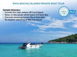 Raya Island private boat tour